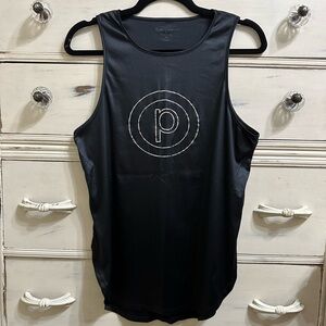 Pure Barre Metallic Circle P Tank